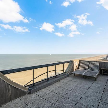 Penthouse App Met Imposant & Eindeloos Zeezicht Leilighet Middelkerke Eksteriør bilde