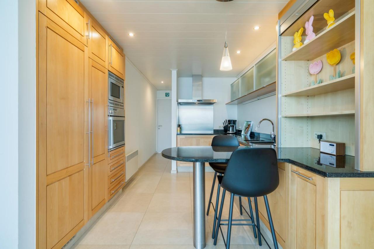 Penthouse App Met Imposant & Eindeloos Zeezicht Leilighet Middelkerke Eksteriør bilde